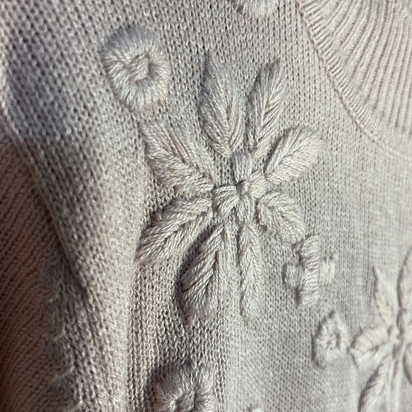 Vintage Salon Studio Grandmacore Knit Cottagecore Grandma Sweater - Picture 5 of 7